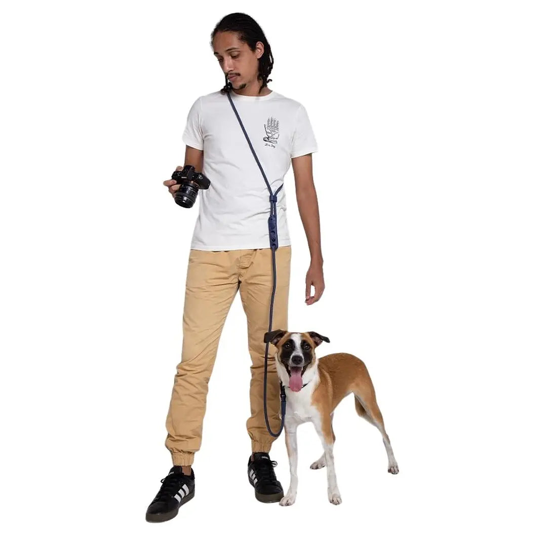 ZEE.DOG DEEP BLUE HANDSFREE LEASH