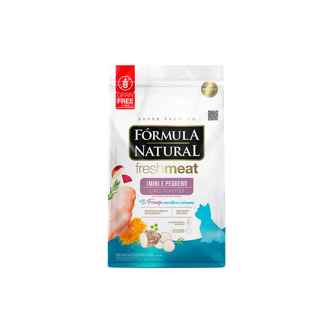 Fórmula Natural Fresh Meat Perros Cachorros Portes Mini y Pequeño