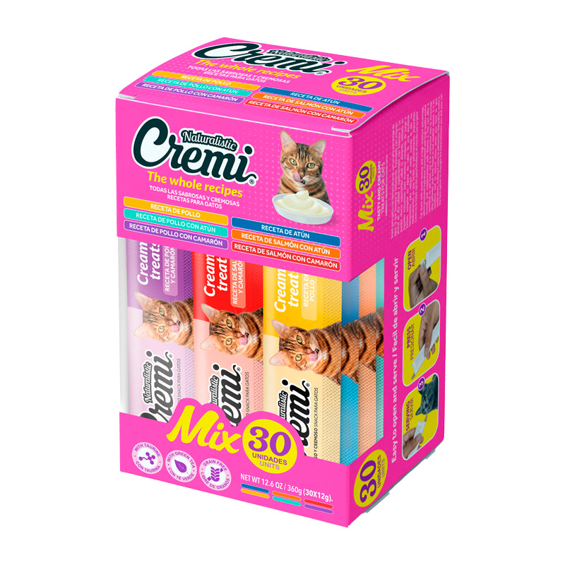 CREMI BOX THE WHOLE RECIPES 30 SACHET