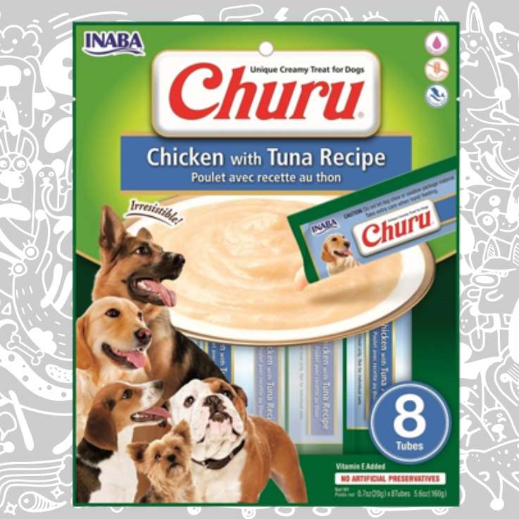 CHURU DOG POLLO Y ATUN