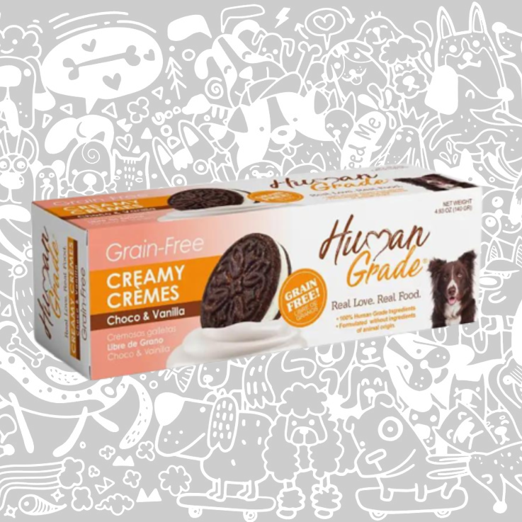 HUMAN GRADE CREAMY GALLETAS CHOCO VAINILLA