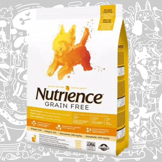 NUTRIENCE GRAIN FREE DOG SMALL BREED 2,5 KG