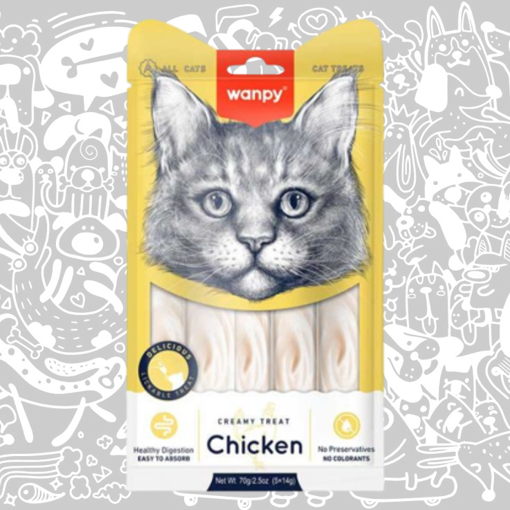 WANPY CREAMY TREAT CHICKEN GATO