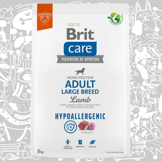 BRIT CARE DOG HYPOALLERGENIC ADULT LARGE BREED LAMB