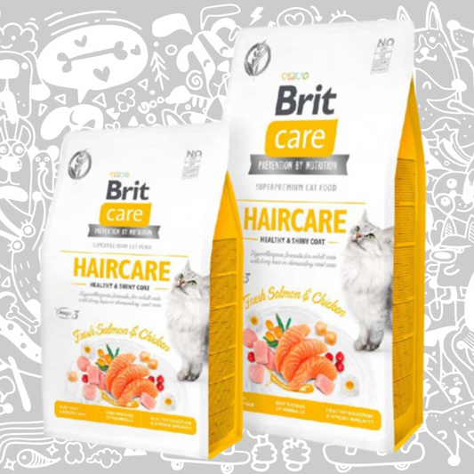 BRIT CARE CAT GF HAIRCARE HEALTHY & SHINY COAT