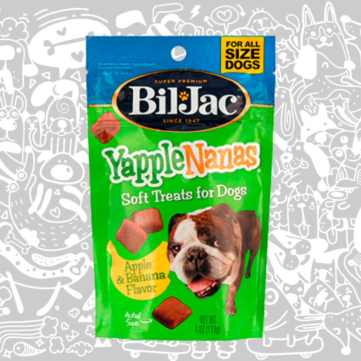 BIL JAC TREATS YAPPLE NANAS