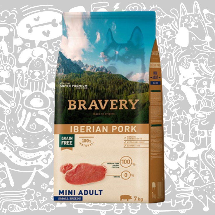 BRAVERY IBERIAN PORK MINI ADULT SMALL BREEDS
