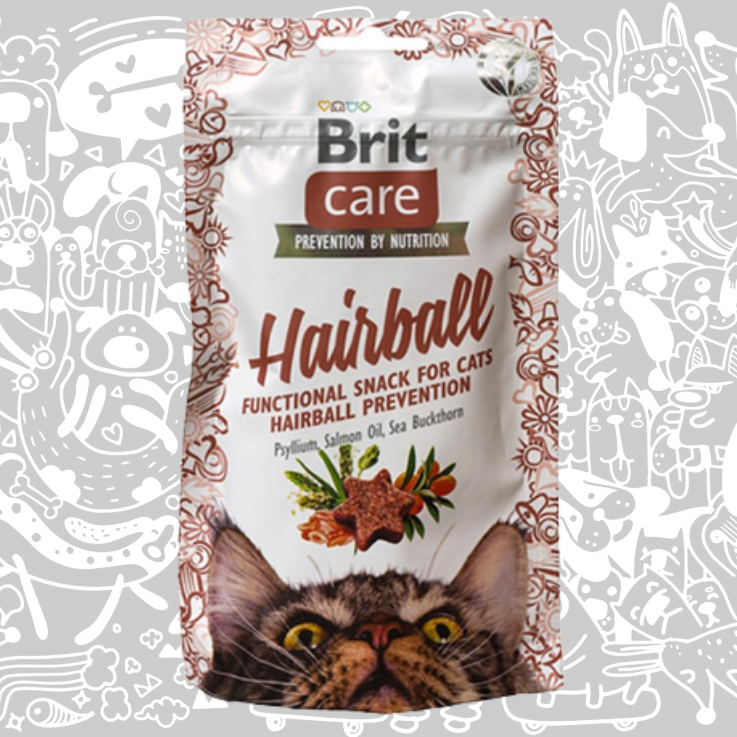 BRIT CARE CAT SNACK HAIRBALL
