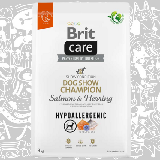 BRIT CARE DOG SHOW CHAMPION HYPOALLERGENIC SALMON