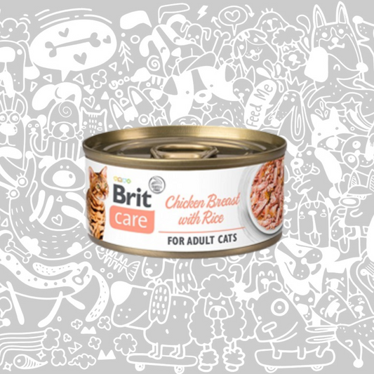 BRIT CARE CAT CHICKEN BREAST WITH RICE