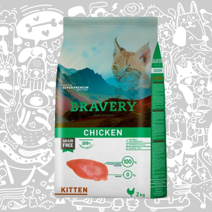 BRAVERY CHICKEN KITTEN
