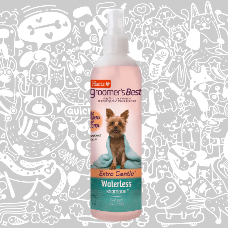 Hartz top waterless shampoo