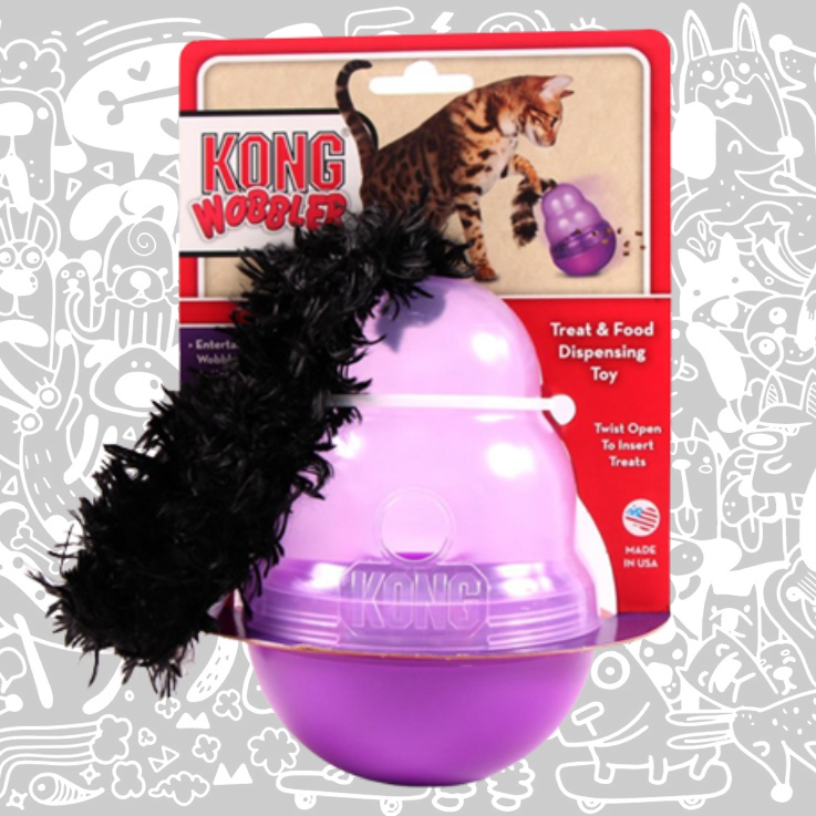 KONG WOBBLER CAT