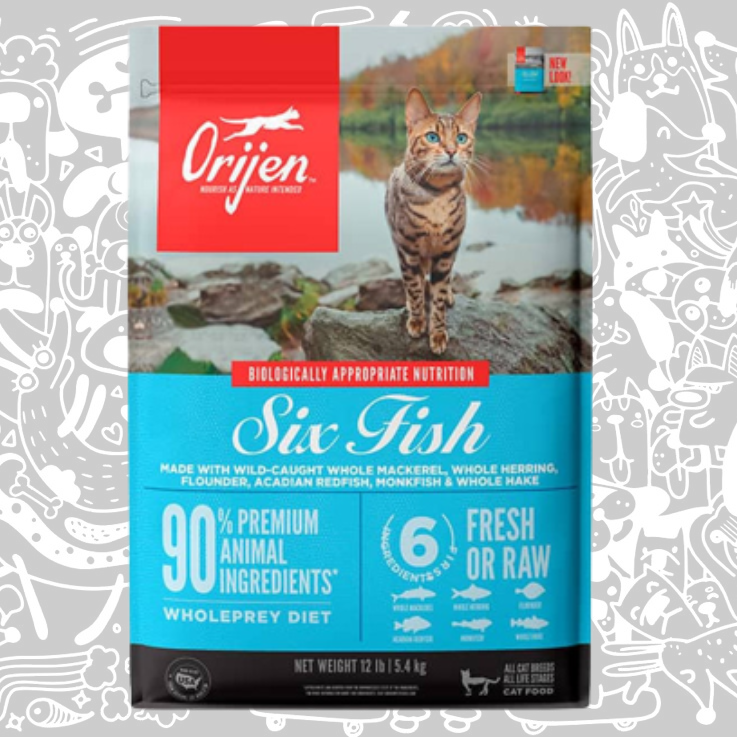 ORIJEN SIX FISH CAT