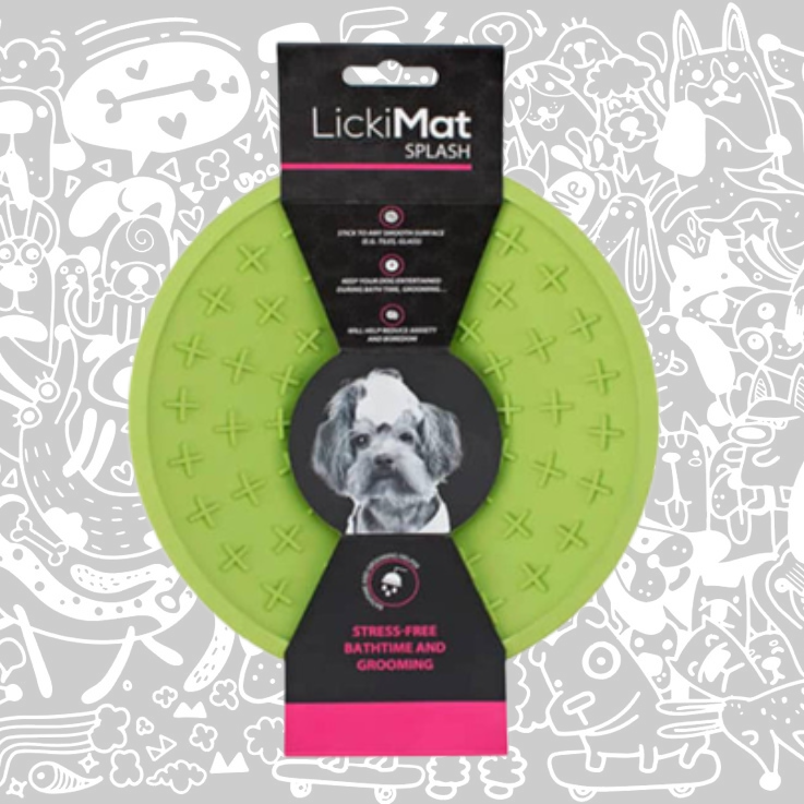 LICKIMAT SPLASH GREEN FOR DOG