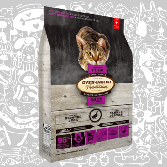 OVEN BAKED TRADITION ADULT GRAIN FREE CAT DUCK 2,27 KG
