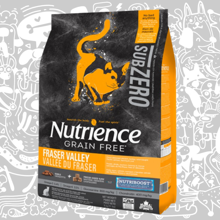 NUTRIENCE SUBZERO CAT FRASER VALLEY