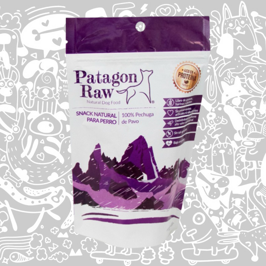 PATAGON RAW SNACK PERRO PECHUGA DE PAVO