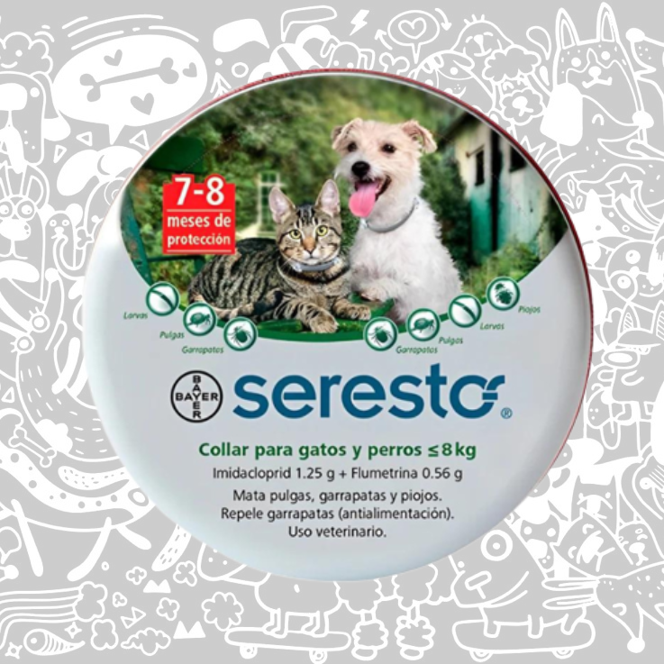 SERESTO COLLAR PERRO/GATO 0 a 8 KG