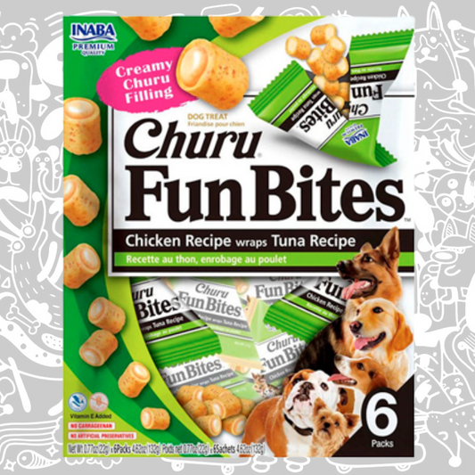 CHURU FUN BITES PERRO POLLO Y ATUN
