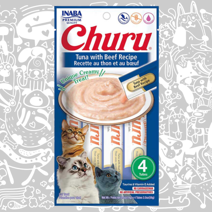 CHURU GATO ATUN CON CARNE