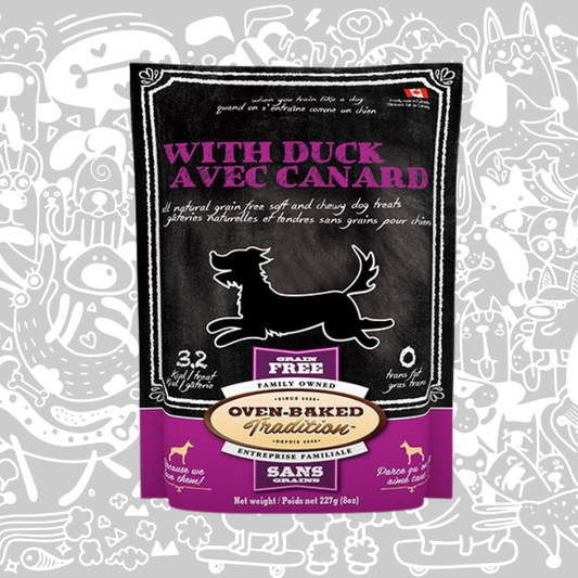OVEN BAKED TREATS DUCK DOG
