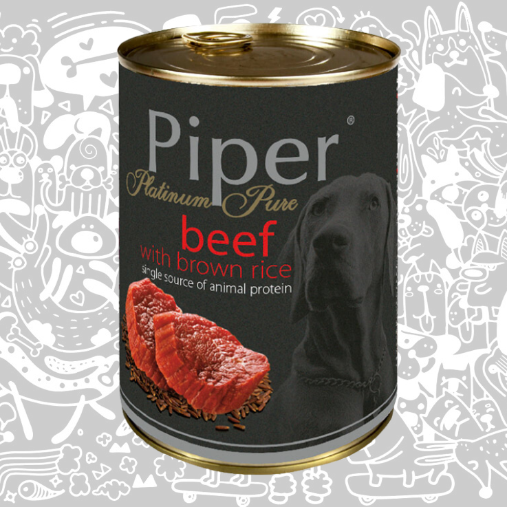 PIPER MONOPROTEINA CARNE CON ARROZ