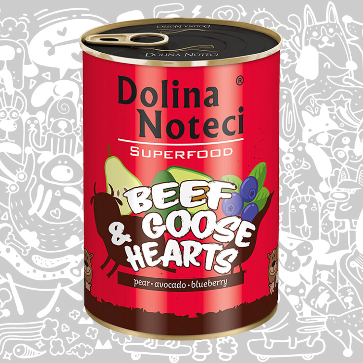 DOLINA SUPERFOOD VACUNO Y CORAZONES DE GANZO