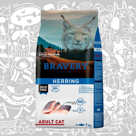 BRAVERY HERRING ADULT CAT