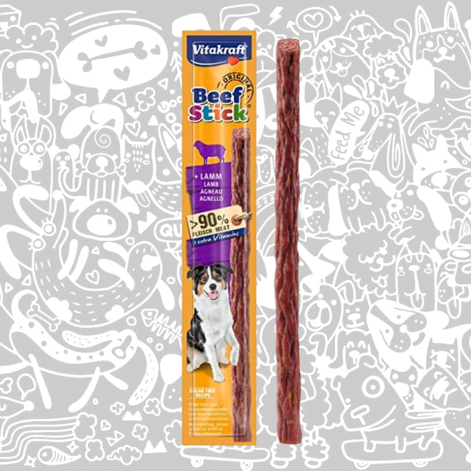 VITAKRAFT SNACK BEEF STICK CORDERO