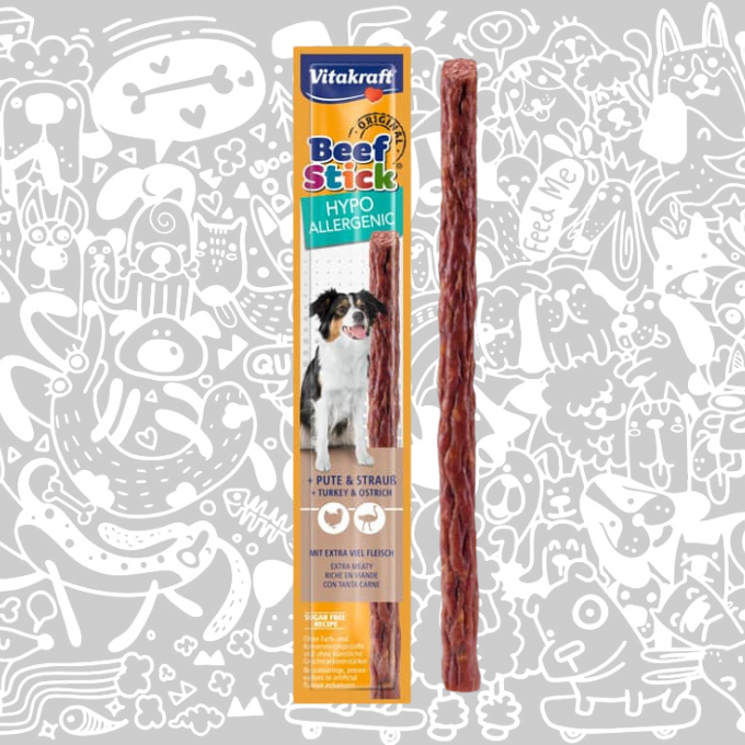 VITAKRAFT SNACK BEEF STICK HIPOALERGÉNICO