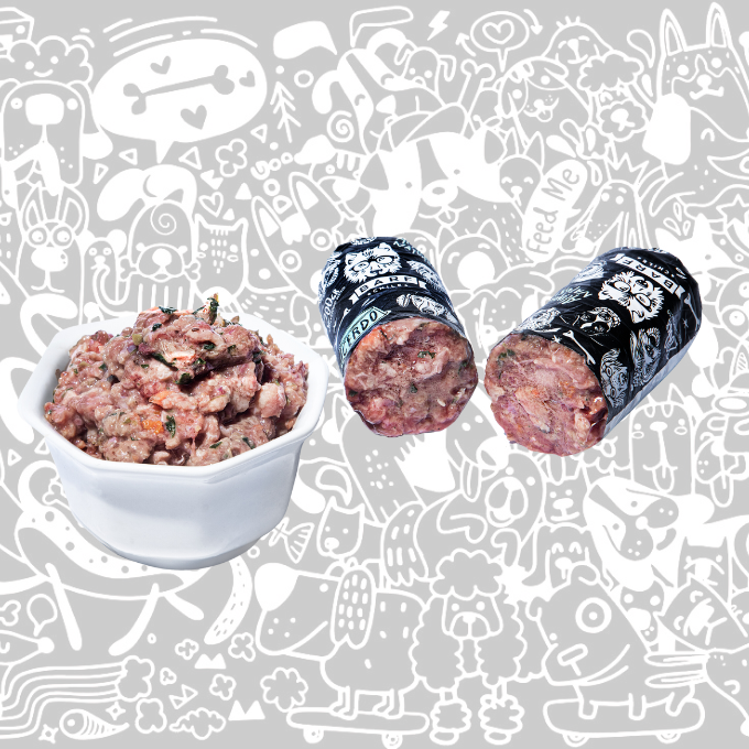 BARF DIETA DE CERDO PERRO