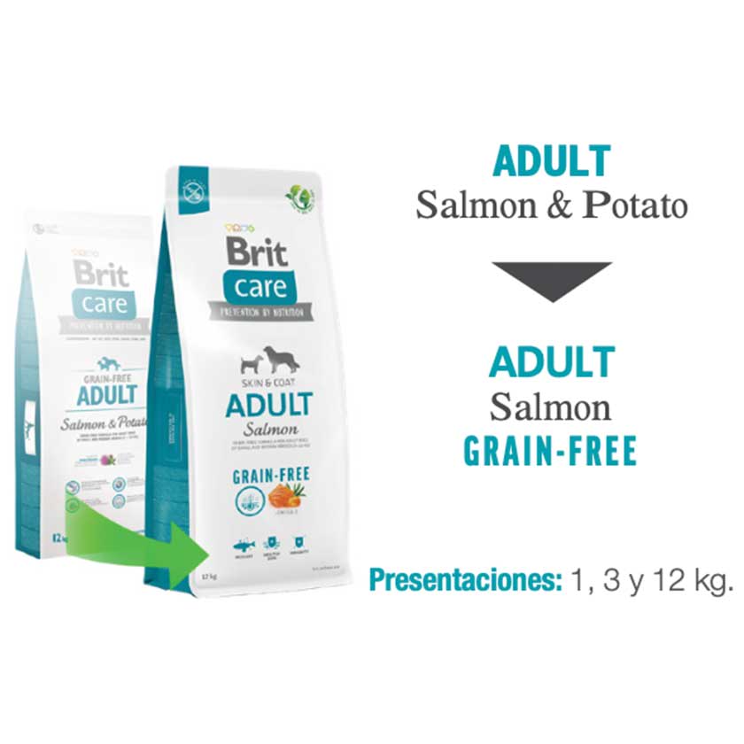BRIT CARE GRAIN FREE ADULT SALMON