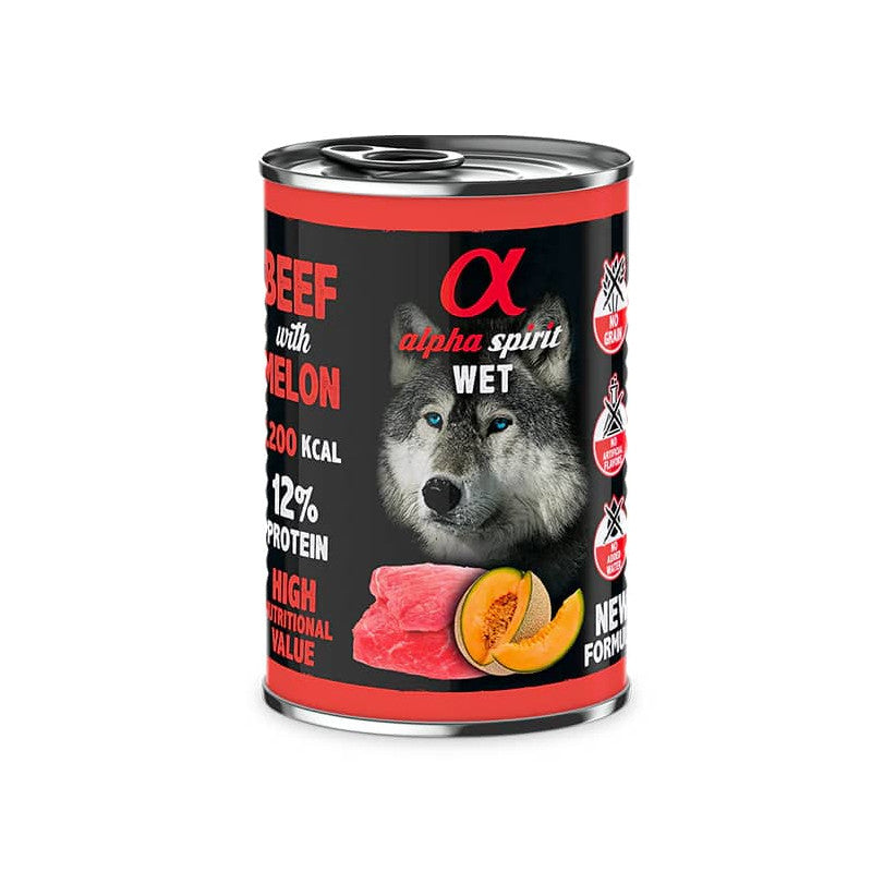 ALPHA SPIRIT LATA TERNERA CON MELÓN