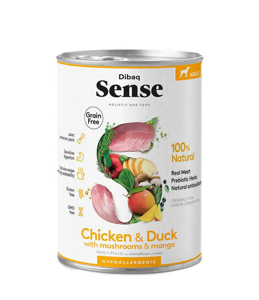 DIBAQ SENSE ALIMENTO HUMERO POLLO Y PATO PERRO