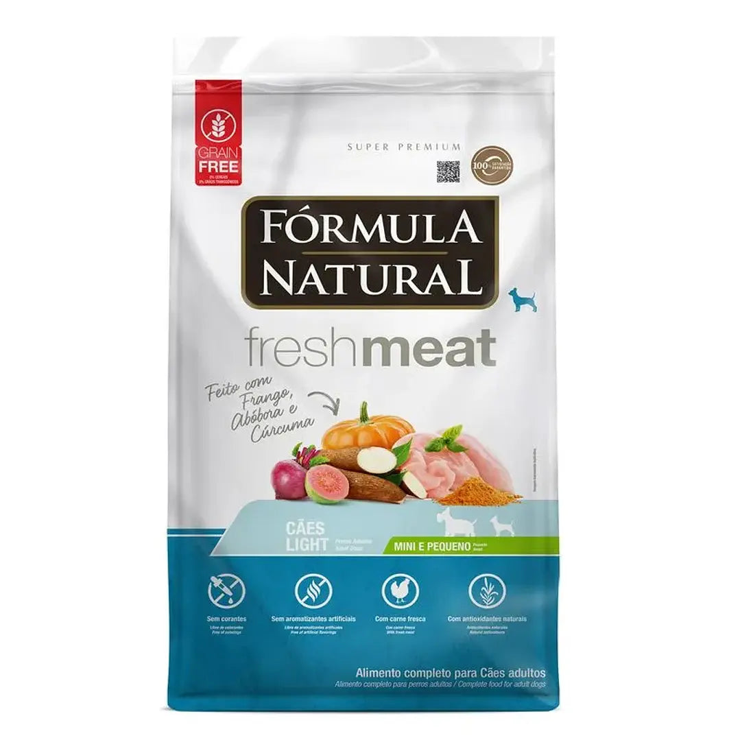 Fórmula Natural Fresh Meat Perros Adultos Light Portes Mini y Pequeño