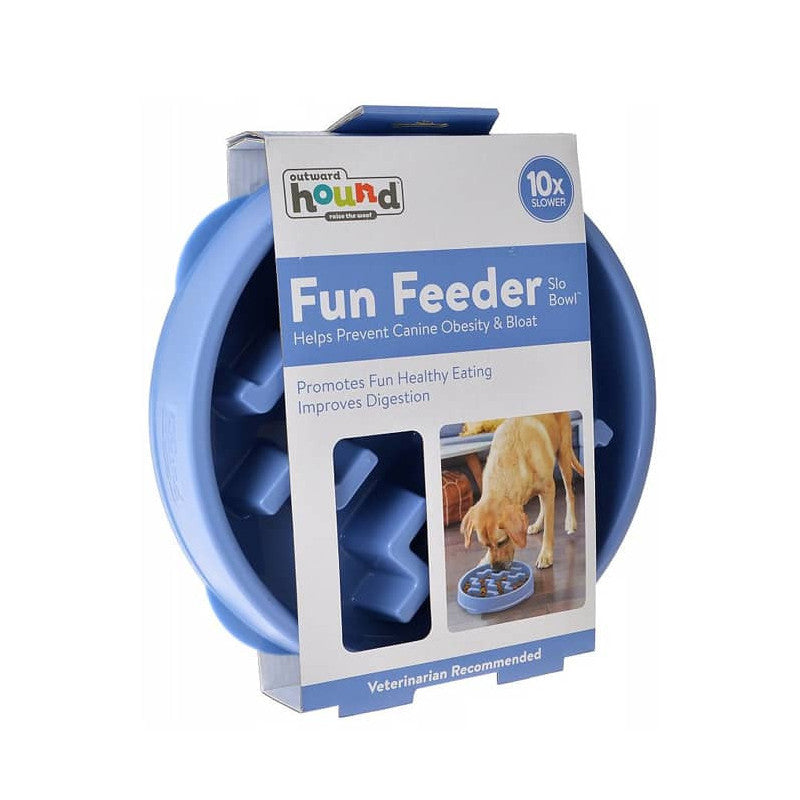 OUTWARD HOUND COMEDERO LENTO AZUL