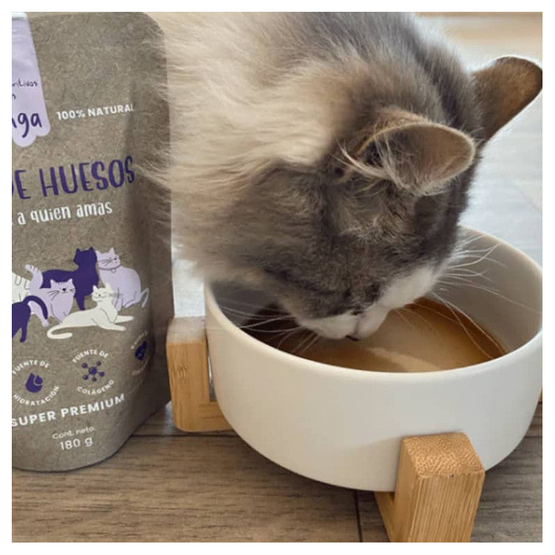 WINGA CALDO DE HUESOS GATO