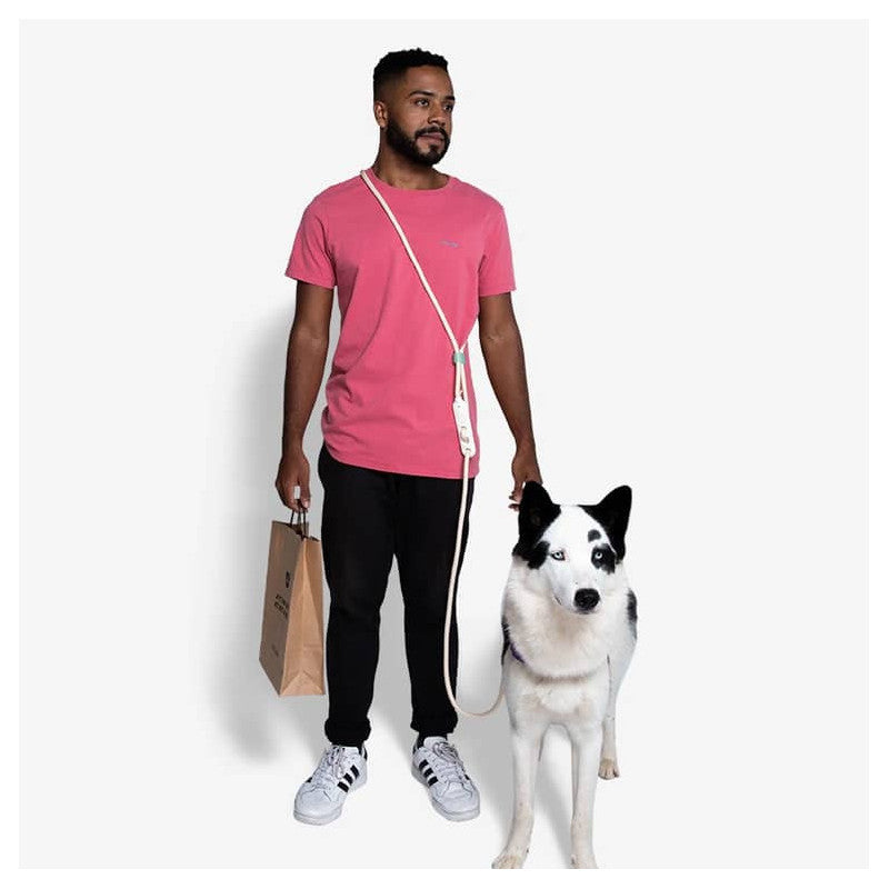 ZEE.DOG HANDSFREE LEASH VANILLA