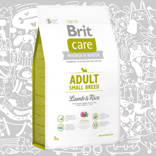 BRIT CARE ADULT SMALL BREED LAMB & RICE