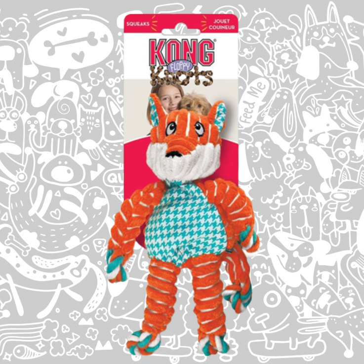 KONG FLOPPY KNOTS FOX
