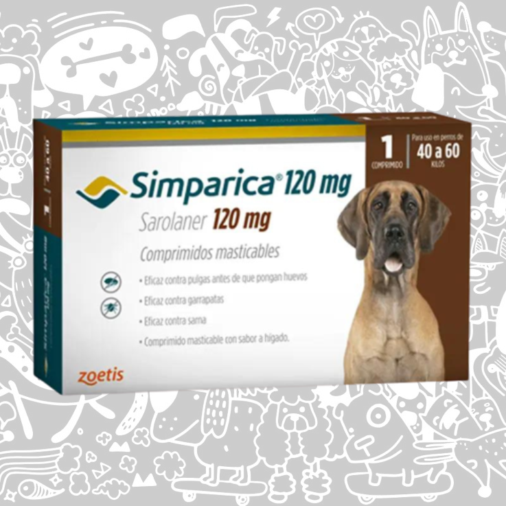 SIMPARICA PERRO 40,1-60 KG