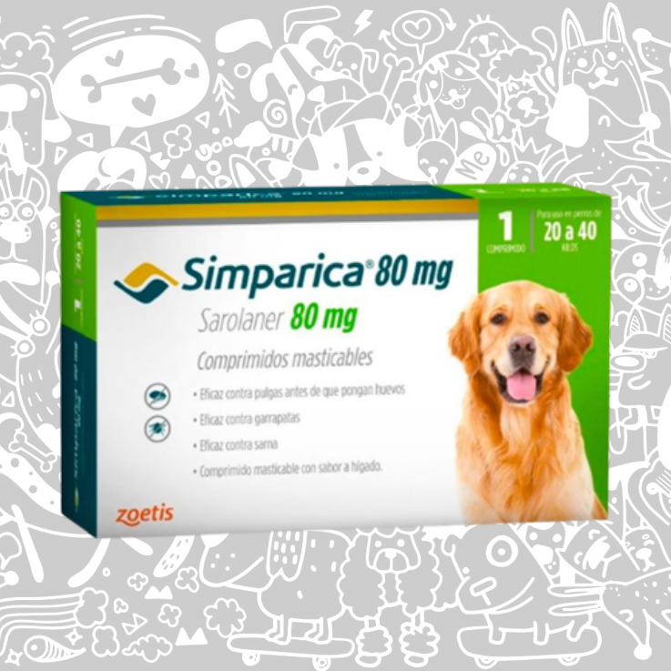 SIMPARICA PERRO 20,1-40 KG