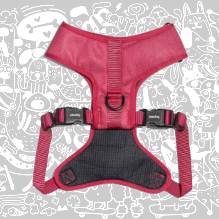 ZEE.DOG BORDEAU MESH PLUS HARNESS