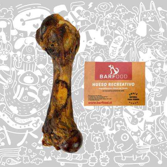 BARFOOD HUESO RECREATIVO (FEMUR DE CERDO)