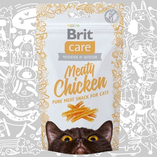 BRIT CARE CAT SNACK MEATY CHICKEN
