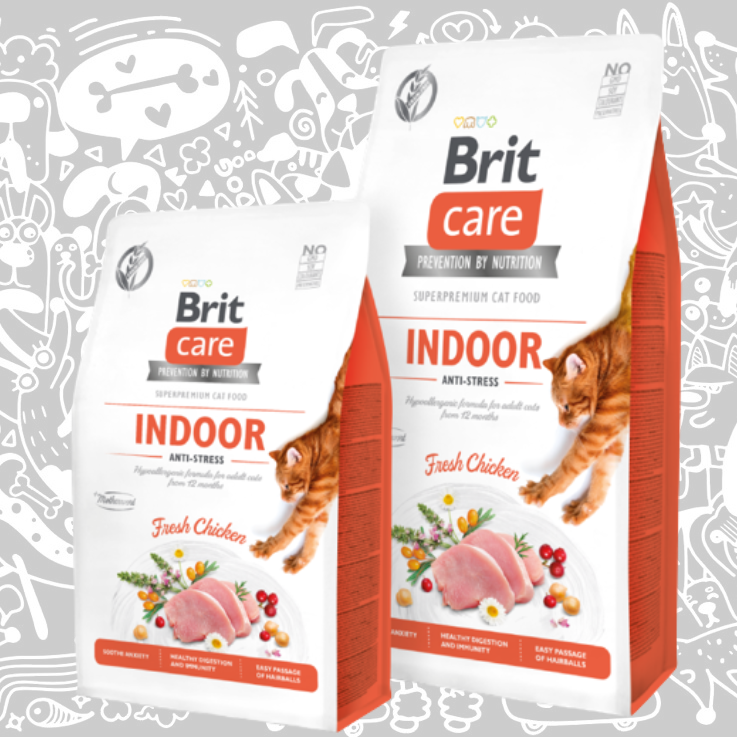 BRIT CARE CAT GF INDOOR ANTI-STRESS