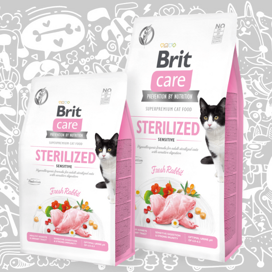 BRIT CARE CAT GF STERILIZED SENSITIVE