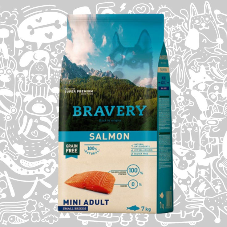 BRAVERY SALMON MINI ADULT SMALL BREEDS