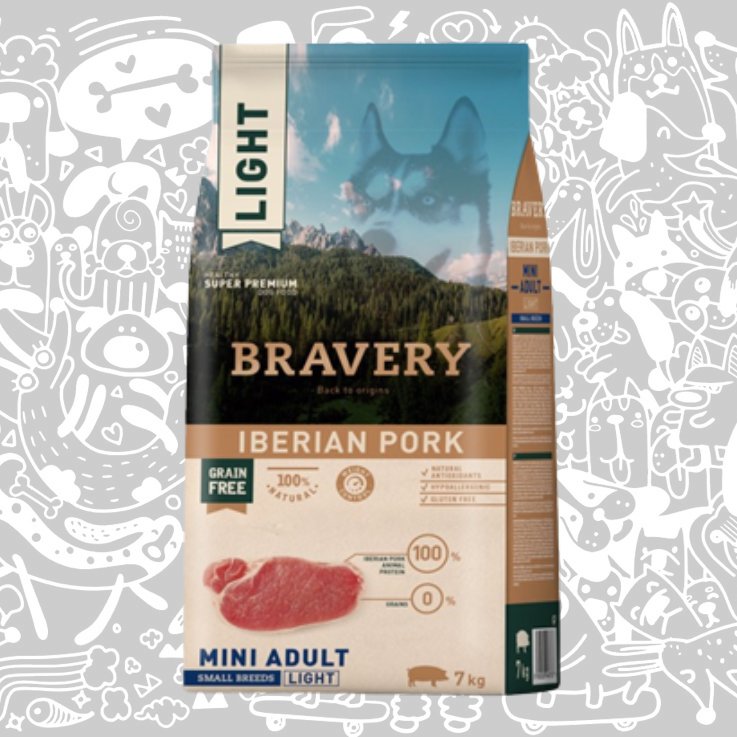 BRAVERY LIGHT IBERIAN PORK MINI ADULT SMALL BREEDS